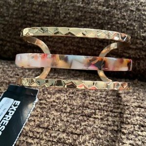 Gold cuff bracelet- brand new